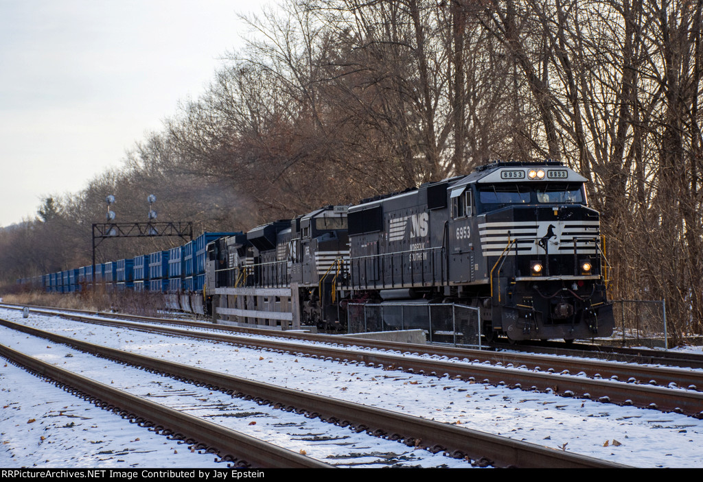 NS 6953 leads B101 through CPF-385 